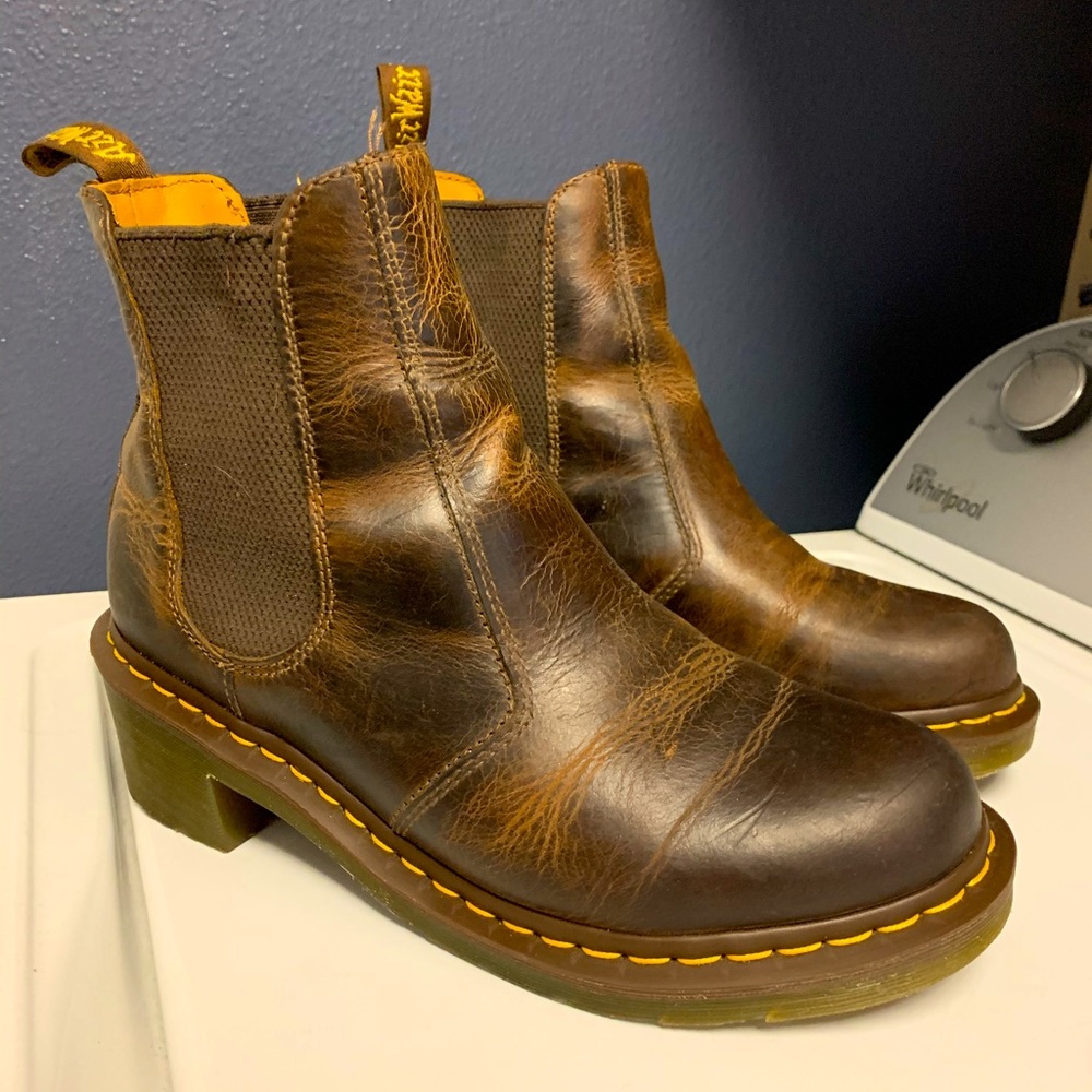 Dr. Martens Cadence Greenland Heeled Chelsea Boots